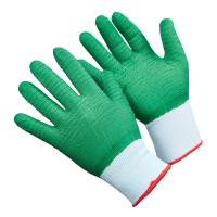 Изображение перчатки нейлон. крокодил (зеленые) покрытием (10/840)     п11