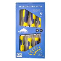 Изображение набор отверток vertextools 6 пр (50шт в кор) 0033
