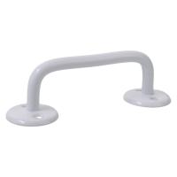 Изображение ручка-скоба 80-3 пол.покр.белый (металлист, г.кунгур) (80)