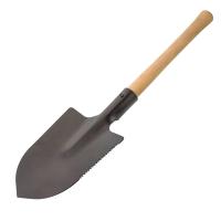 Изображение лопата саперная (туристическая) "горизонт" лт-01 черная с зубцами / 20