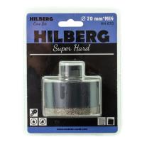Изображение коронка алмазная (гранит, керамогранит) 70 мм hilberg super hard m14 hh670