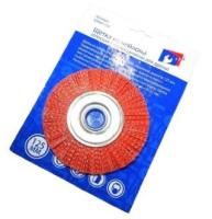 Изображение щетка для ушм seb/torgwin нейлон  плоская д125 мм 