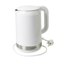 Изображение чайник energy e-218 (1,7 л), белый, двойной корпус, мощность 1500-1800 вт