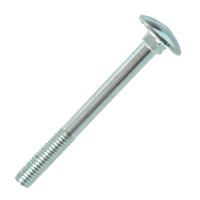 Изображение болт мебельный оц 6*60, с полукруглой головкой и кв.подг. din 603 /1кг/5кг