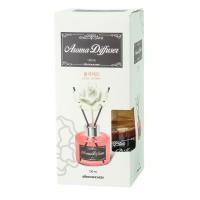 Изображение акция ! освежитель воздуха жидкий sdk "aroma diffuser" 130 мл(стеклянный флакон + палочки / черешня)