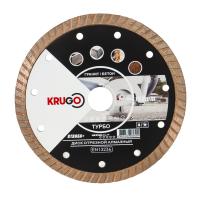 Изображение диск алмазный krugo турбо 150*2,2*22,23*10мм -zzz-