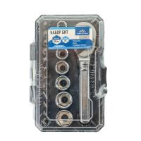 Изображение набор бит vertextools (вертекс) 20 пр. трещотка, головка  