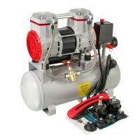 Изображение безмасляный компрессор 9l 1.38 квт alteco aco