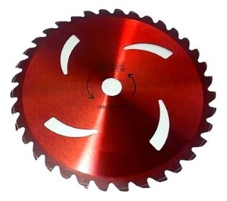 Изображение нож на триммер 255*36*25,4 победит (red) чеглок 1/50