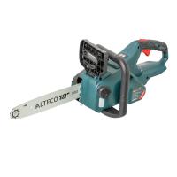 Изображение аккумуляторная цепная мини-пила alteco ccs 20-12 li bl solo бесщеточ.(20 в/без аккум/ 3/8"/45 зв)