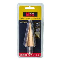 Изображение сверло ступенчатое "мастер" 4-32 желтое