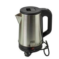 Изображение чайник homestar hs-1041 (1,8 л) стальной, черный