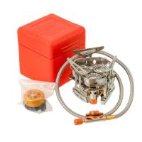 Изображение горелка газовая походная 910 с 3 конфорками (с переходником) / 50 шт.