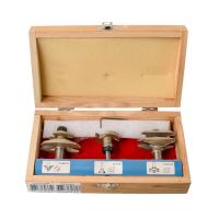 Изображение набор из 3 фрез (12*60*24 мм/8*37*8 мм) для соединительных пазов standard strong(стронг) -zzz- 