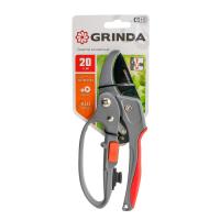 Изображение секатор grinda с алюминиевыми рукояткам 200мм с эфесом, контактный g-15