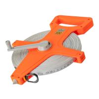 Изображение лента мерная чеглок геодезическая в открытом корпусе пвх 100м 1/24шт