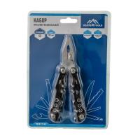 Изображение набор мультифункциональный vertextools 13 функций, авторазжим, компактный размер , в чехле, 165мм