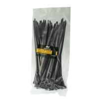 Изображение стяжка нейлоновая nextrium 5,0*200 (100 шт) черная / 200 