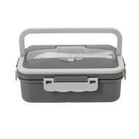 Изображение контейнер ланч-бокс migliore, 3 отделения, 1000 мл (ложка, вилка в комплекте)