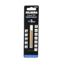 Изображение сверло по металлу hilberg 3,0*61(33)мм (2шт),cobalt 5 %, top, co030