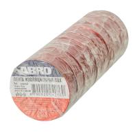 Изображение изолента abro 19мм*18,2м красный