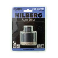 Изображение коронка алмазная (гранит, керамогранит) 55 мм hilberg super hard m14 hh655