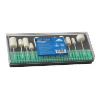 Изображение набор насадок полировальных для гравера 12 пр