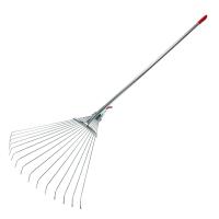 Изображение грабли веерные раздвижные с ручкой /25 ударник