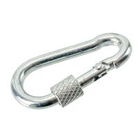 Изображение карабин оц 4 с фиксатором , din5299d /100шт