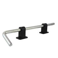 Изображение задвижка дверная зд-16 цинк (400мм) (металлист, г.кунгур) (10)