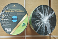 Изображение леска на триммер porukam 4,0мм*50 м квадрат с жилой 