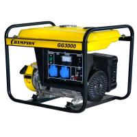 Изображение генератор бензиновый champion (2,3/2,5квт 6лс 15л 40кг) gg3000  акция !