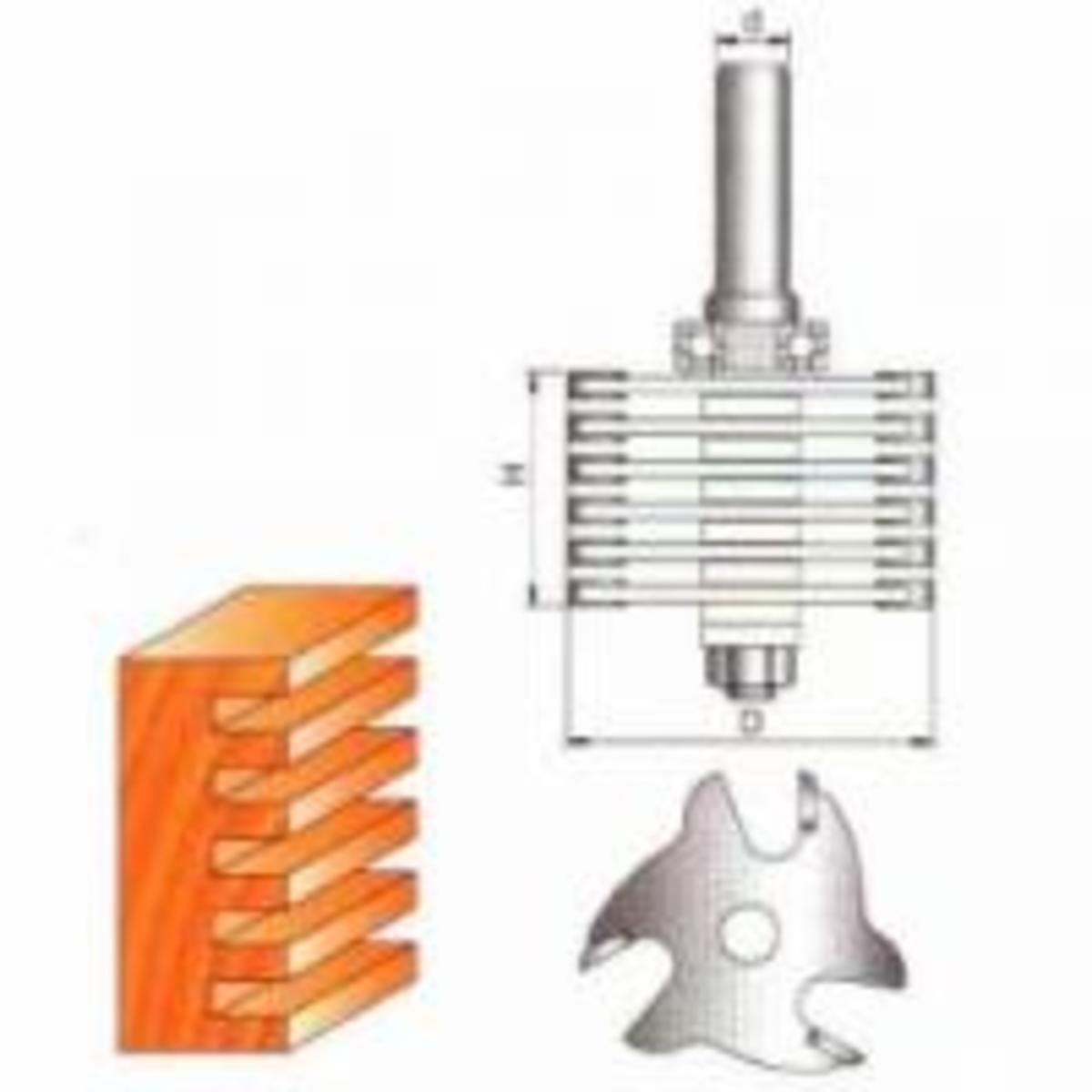 Фреза Globus кромочная микрошиповая 2560