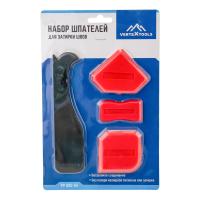 Изображение набор шпателей vertextools для затирки швов 4 предм.