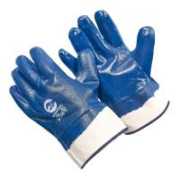Изображение перчатки (краги) синие мбс манжет жесткий 12/288     п142