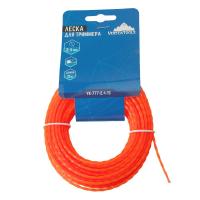 Изображение леска на триммер vertextools (вертекс) д 2,4*15 (витой квадрат) 1/60/240