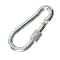 Изображение карабин оц с фиксатором кв 6 /120шт