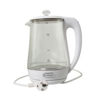 Изображение чайник energy e-207 (1,7 л), стекло, пластик, цвет белый