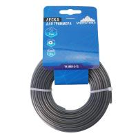 Изображение леска на триммер vertextools (вертекс) д 3,0*15 (круг с сердечком) 1 /40 /160