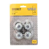 Изображение клемма инвертора 35-50 гнездо( бол. мама)/4 шт/в уп socket  weld
