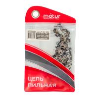 Изображение цепь пильная matur 3/8" шаг, 1,3 мм ширина паза, 50 звеньев, серия 91 (rs)