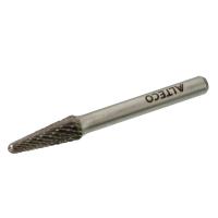 Изображение борфреза по металлу alteco, тип l 0822/6 mx 8мм, карбид вольфрама, коническая, закругленная   -zzz-