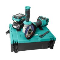 Изображение аккумуляторная угловая шлифмашина torgwin бесщеточная (125 мм / 18 в  / 2 аккум.)  акция !