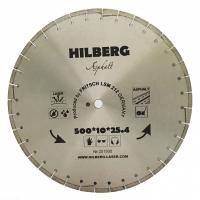 Изображение диск алмазный trio-diamond по асфальту hilberg laser лазерная наварка сегментов 500*25,4*12 мм акция