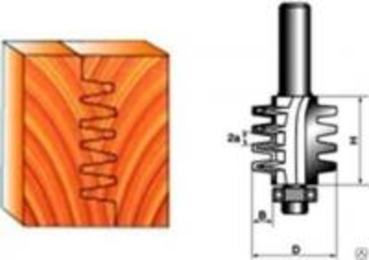 Фреза сращивание для ручного фрезера