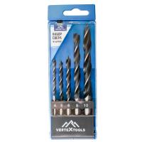 Изображение набор сверл по дереву вертекс 5 предм. (4-10мм)