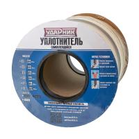 Изображение уплотнитель резиновый ударник р профиль 9*5,5мм*100м (коричневый) /8шт 