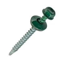 Изображение саморез кровельный 4,8*50/51, зеленый мох, ral6005, тайвань (150)
