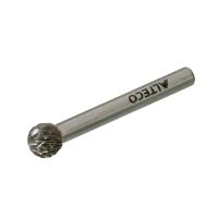 Изображение борфреза по металлу alteco, тип d 1009/6 mx 10мм, карбид вольфрама, шарообразная -zzz- 