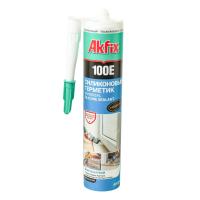 Изображение герметик силикон akfix прозрачный 280 мл 